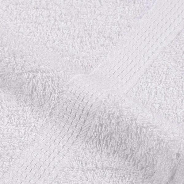 Gästetücher 50 Stk. Weiß 30x50 cm 360 g/m² 100% Baumwolle