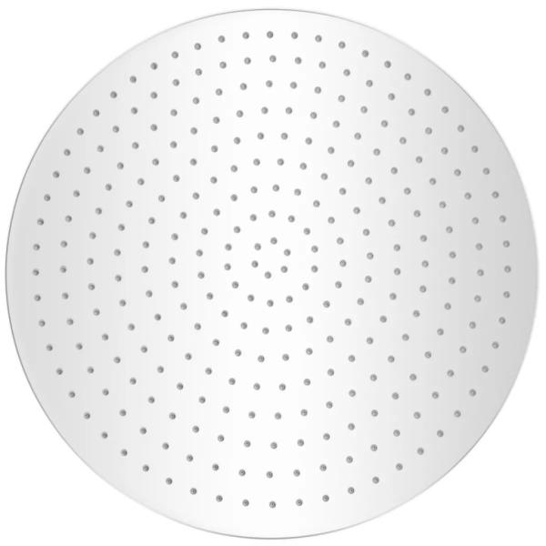 Regenbrause Edelstahl 50 cm Rund