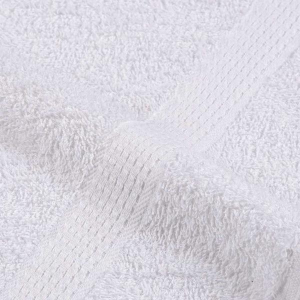 Gästetücher 4 Stk. Weiß 30x50 cm 360 g/m² 100% Baumwolle