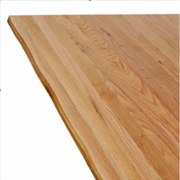 Esstisch Hellbraun 220x80x74 cm Massivholz Eiche Rechteckig