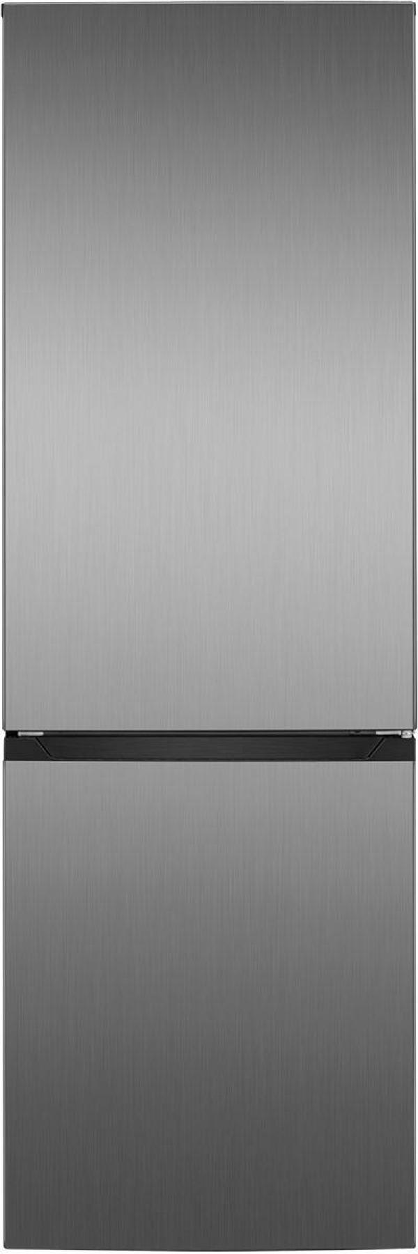 ARDEBO.de Bomann KG 7357 Stand Kühl-Gefrierkombination, 60 cm breit, 315 Liter, Stufenlose Temperaturregelung, Laufrollen, Edelstahloptik