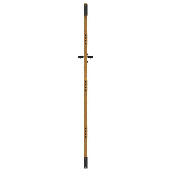 Gartentor 85x175 cm Cortenstahl Bambus-Design