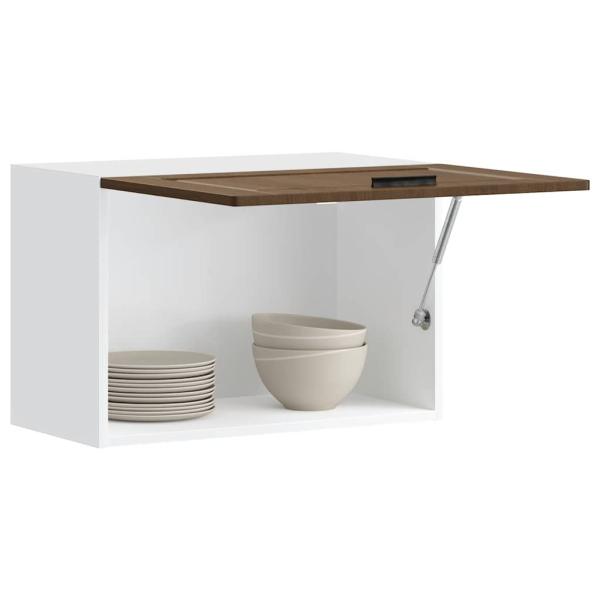 ARDEBO.de - Küchen-Hängeschrank Porto Braun Eichen-Optik Holzwerkstoff
