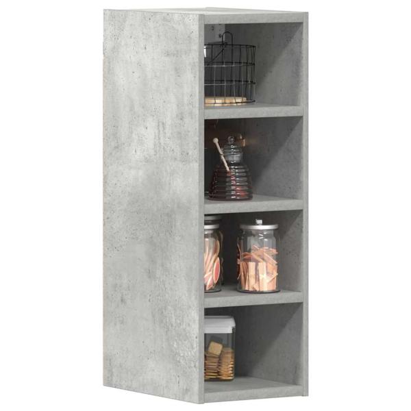 ARDEBO.de - Hängeschrank Betongrau 20x29,5x60 cm Holzwerkstoff