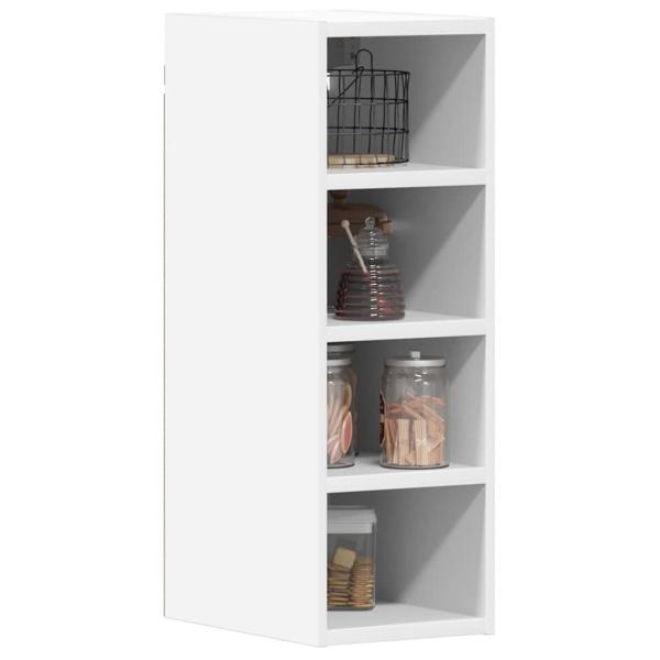 ARDEBO.de - Hängeschrank Weiß 20x29,5x60 cm Holzwerkstoff
