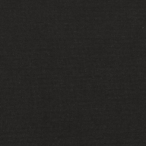 Schlafsofa 2-Sitzer Schwarz Stoff