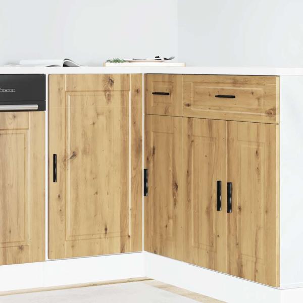 ARDEBO.de - Küchenunterschrank Porto Artisan-Eiche Holzwerkstoff