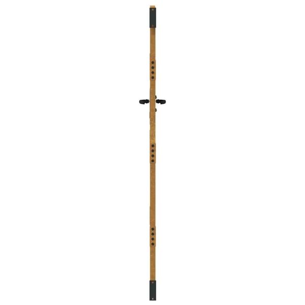 Gartentor 85x200 cm Cortenstahl Bambus-Design