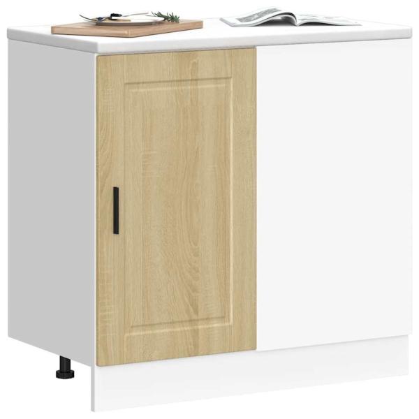 Küchenunterschrank Porto Sonoma-Eiche Holzwerkstoff