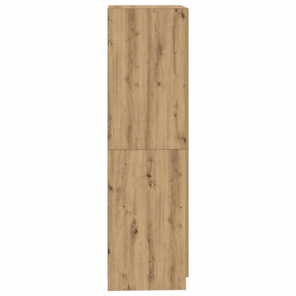 Kleiderschrank Artisan-Eiche 80x52x180 cm Holzwerkstoff