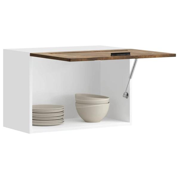 ARDEBO.de - Küchen-Hängeschrank Porto Räuchereiche Holzwerkstoff