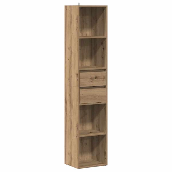 Bücherregal Artisan-Eiche 36x30x171 cm Holzwerkstoff