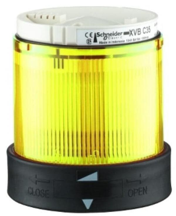 ARDEBO.de Schneider Electric Leuchtelement, Blinklicht, gelb, 230V AC (XVBC5M8)