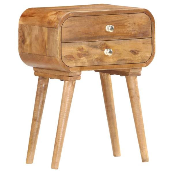 Nachttisch 43×30×58 cm Massivholz Mango