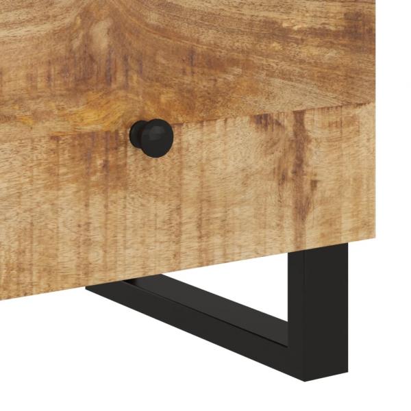Nachttische 2 Stk. Massivholz Mango & Holzwerkstoff