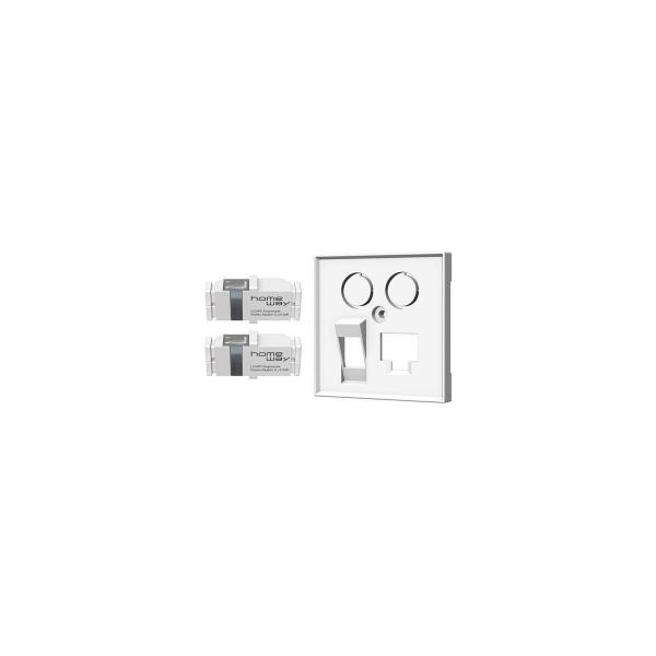 ARDEBO.de HOMEWAY HW-OFKSE55VWG Fiber Set one.fiber vw