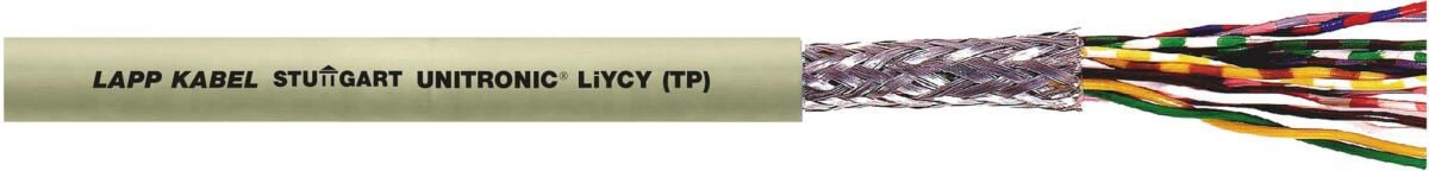 ARDEBO.de Lapp UNITRONIC LiYCY (TP) 4x2x0,25 Datenleitung Niederfrequenz, PVC, grau, 100m (0035802/100)