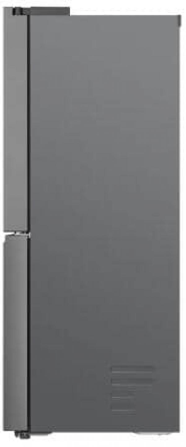 LG GML960PYFE Stand Side-by-Side Kombination Multi-Door, 91,4 cm breit, 637 L, NoFrost, Eis-, Crushed Ice- und Wasserspender, Festwasseranschluss, Prime Silver