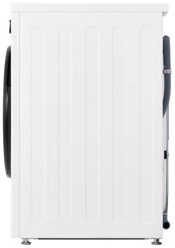LG F4WB308Y 8kg Frontlader Waschmaschine, 60 cm breit, 1400 U/Min, unterbaufähig, Steam, Inverter Direct Drive®-Motor, WLAN, Kindersicherung, weiß glänzend