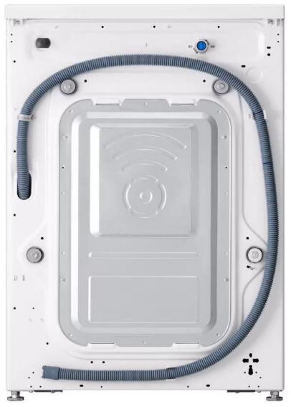 LG F4WB308Y 8kg Frontlader Waschmaschine, 60 cm breit, 1400 U/Min, unterbaufähig, Steam, Inverter Direct Drive®-Motor, WLAN, Kindersicherung, weiß glänzend