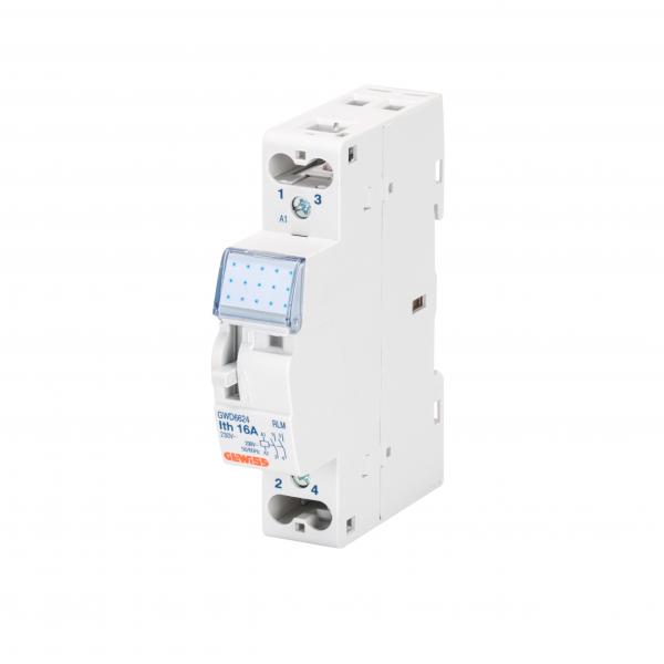 Gewiss GWD6619 90AM RELAIS 1S+1Ö 16A 230VAC 1TE