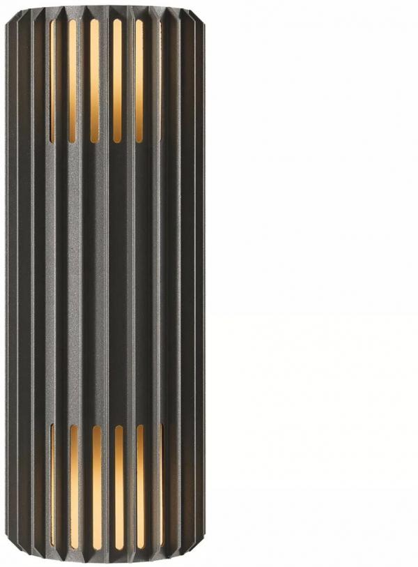 Nordlux Aludra Double Wandleuchte, E27, IP54, 2x15W, anthrazit (2418121250)