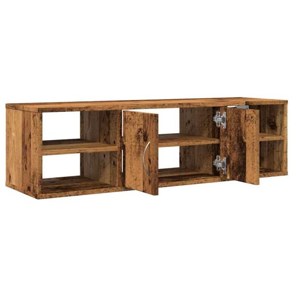 Wandschrank Altholz-Optik 102x30x29 cm Holzwerkstoff