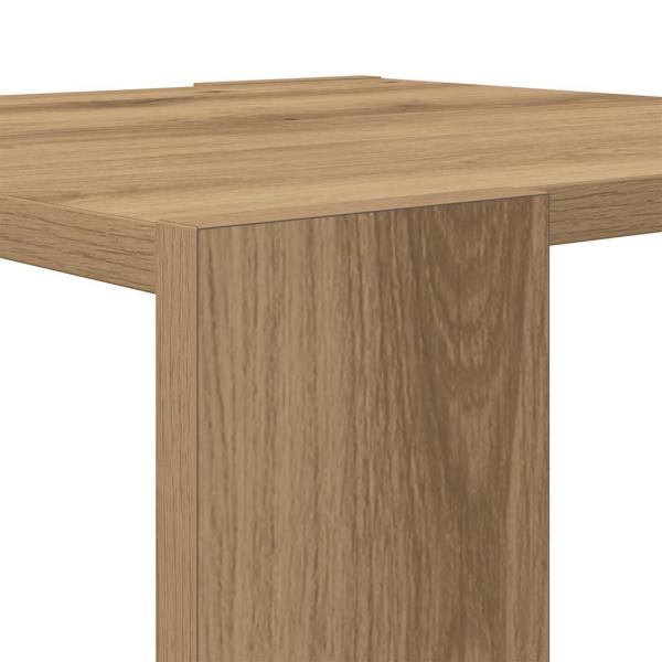 Couchtisch Artisan-Eiche 40x40x30 cm Holzwerkstoff