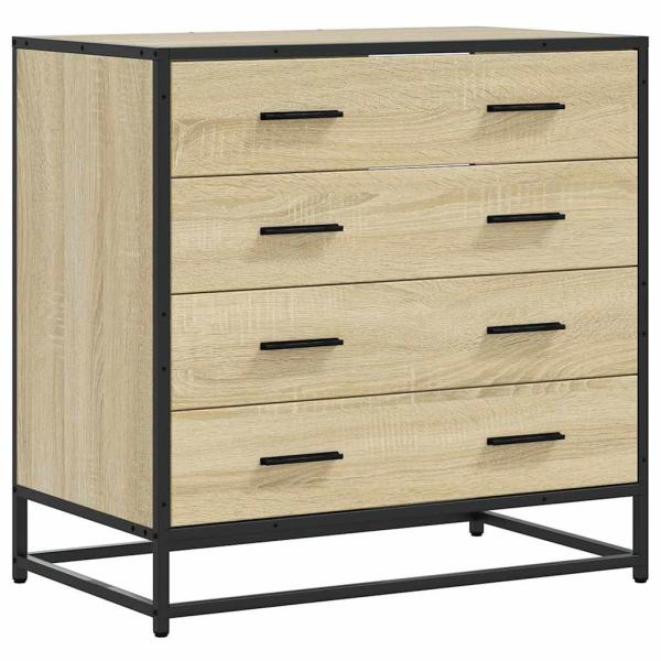 ARDEBO.de - Schubladenschrank Sonoma-Eiche 70x41x70 cm Holzwerkstoff