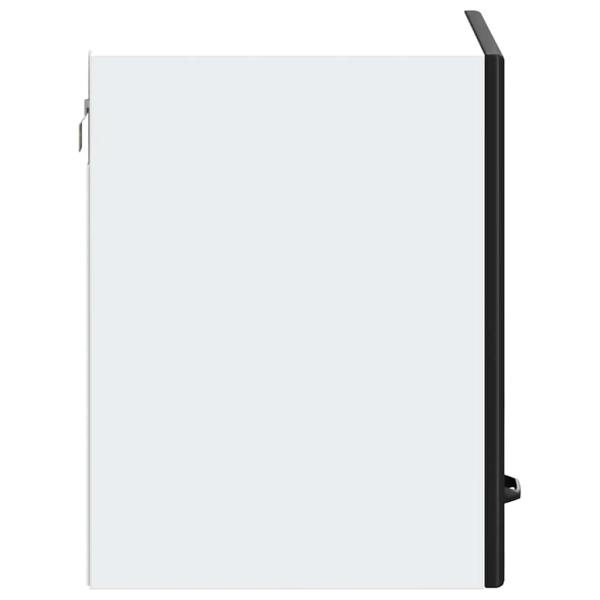 Küchen-Hängeschrank Kalmar Schwarz Holzwerkstoff