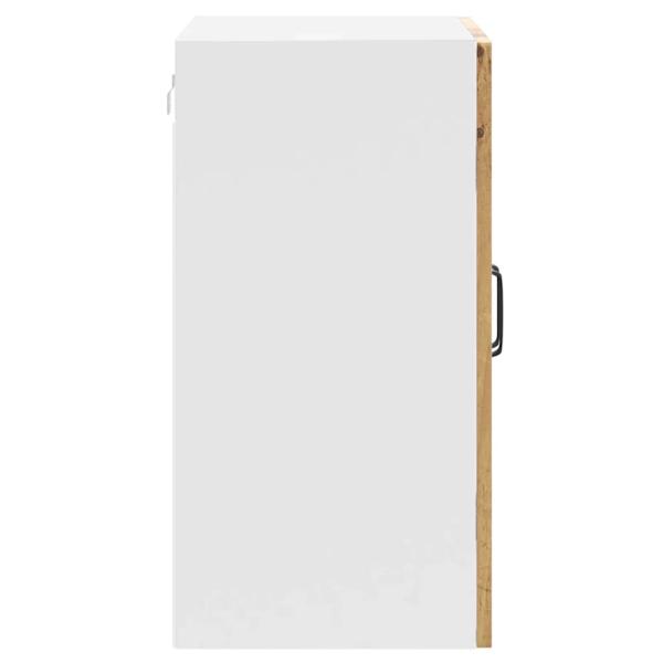 Küchen-Hängeschrank mit Glastür Artisan-Eiche Holzwerkstoff