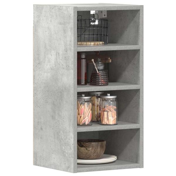 ARDEBO.de - Hängeschrank Betongrau 30x29,5x60 cm Holzwerkstoff