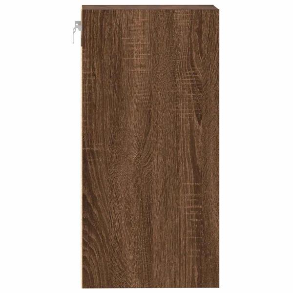 Hängeschrank Braun Eichen-Optik 40x29,5x60 cm Holzwerkstoff