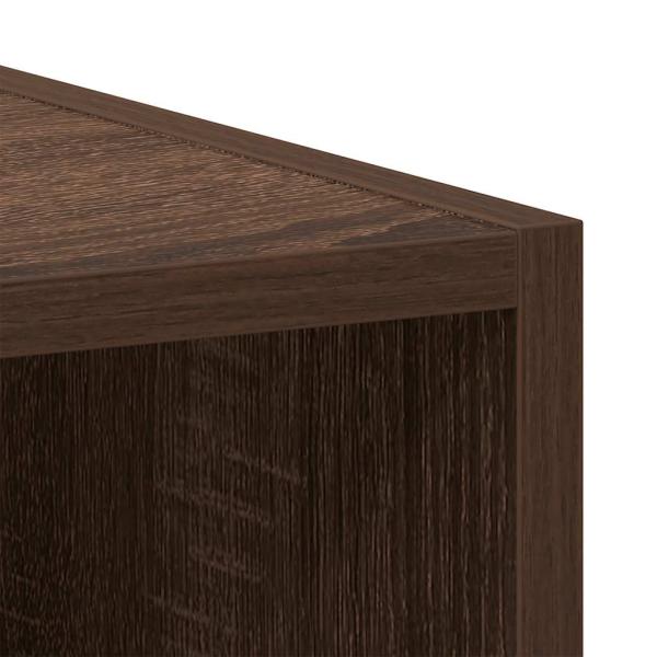 Hängeschrank Braun Eichen-Optik 40x29,5x60 cm Holzwerkstoff