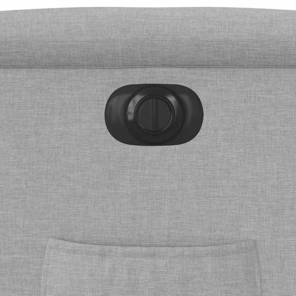 Relaxsessel Elektrisch Wolkengrau Stoff