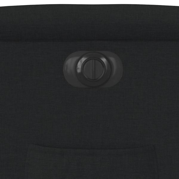 Relaxsessel Elektrisch Schwarz Stoff