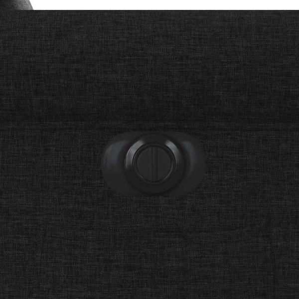 Relaxsessel Elektrisch Schwarz Stoff