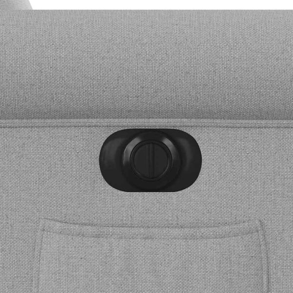 Relaxsessel Elektrisch Wolkengrau Stoff