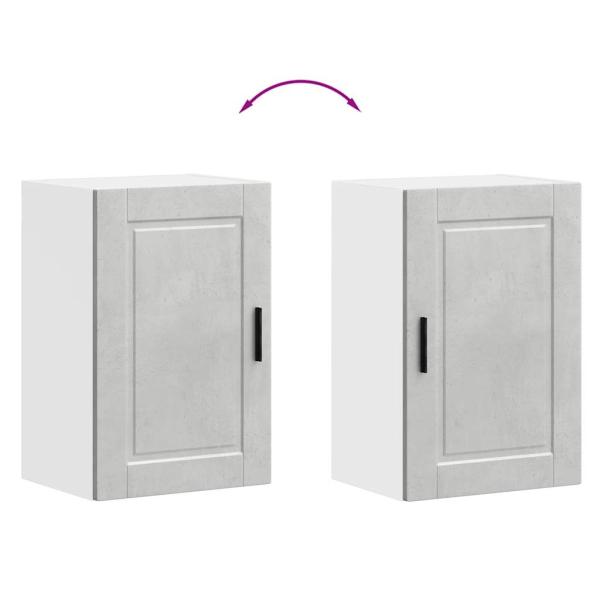 Küchen-Hängeschrank Porto Betongrau Holzwerkstoff