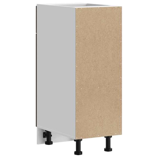 Küchen-Unterschrank Lucca Braun Eichen-Optik Holzwerkstoff