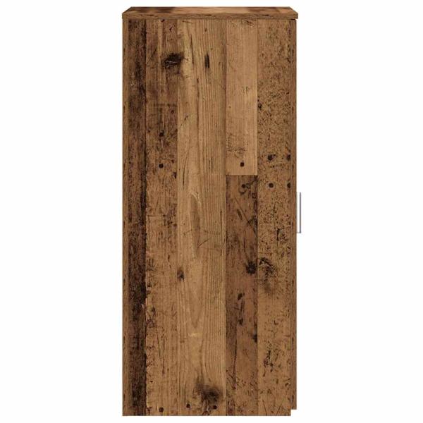 Lagerschrank Altholz-Optik 40x45x103,5 cm Holzwerkstoff