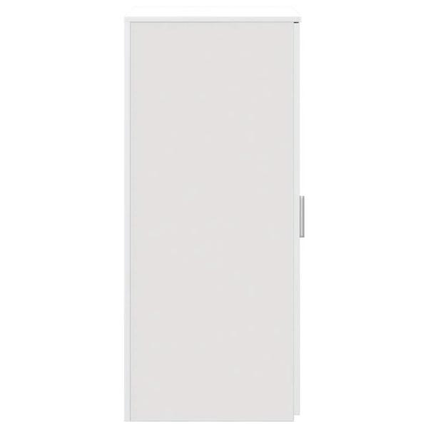 Lagerschrank Weiß 50x45x103,5 cm Holzwerkstoff