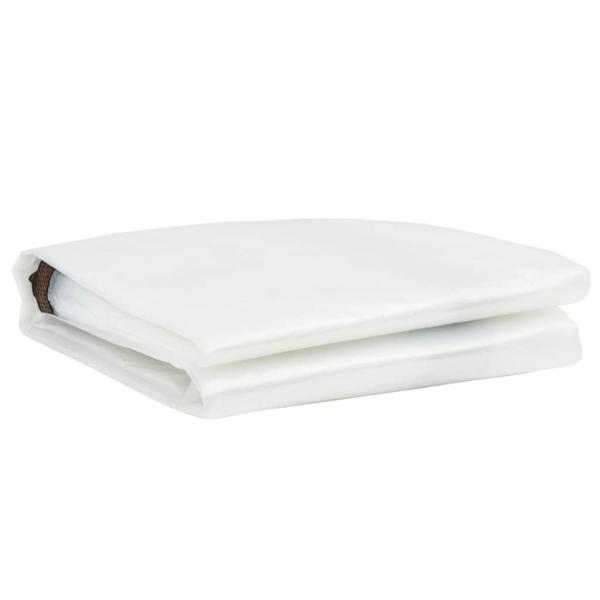 ARDEBO.de - Transparente Plane mit Ösen 2x2 m Polyethylen