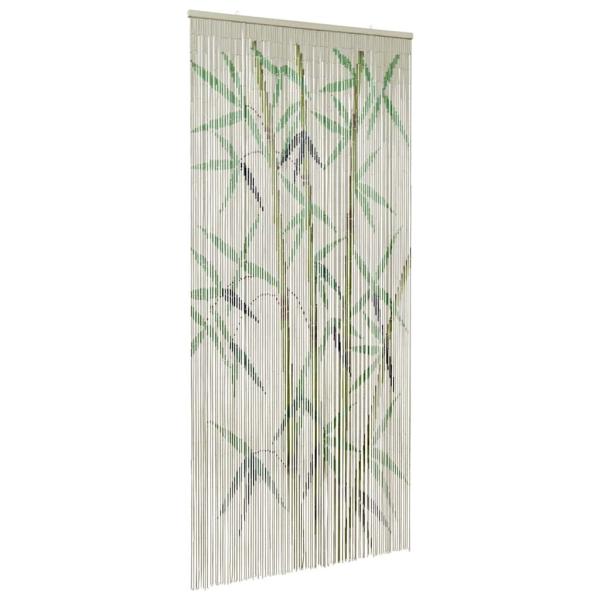 ARDEBO.de - Insekten-Türvorhang Bambus Druck 90x220 cm Bambus