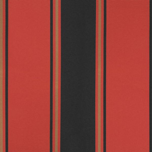 Markise Einziehbar Orange und Braun 3,5x2,5 m Stoff & Aluminium