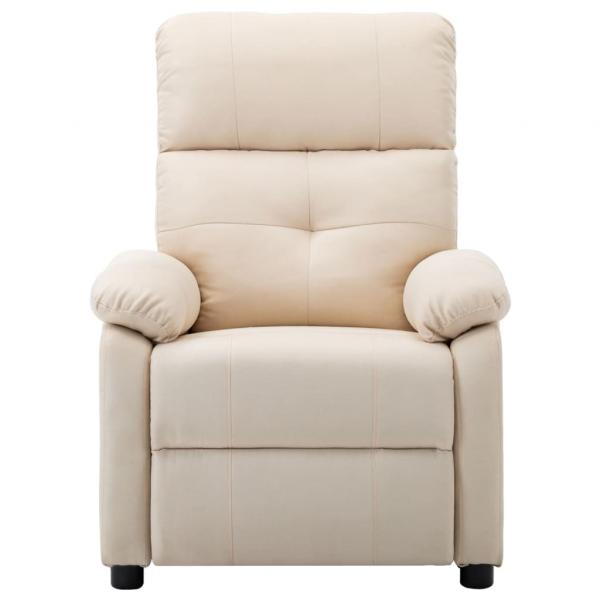 Massagesessel Elektrisch Creme Stoff
