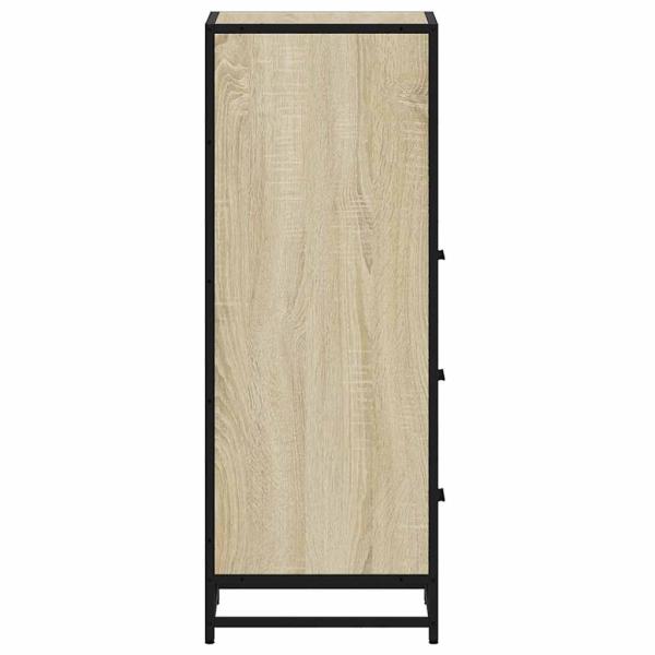 Badschrank Sonoma-Eiche 35x37,5x100 cm Holzwerkstoff