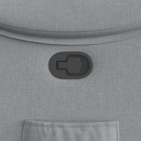 Relaxsessel Hellgrau Stoff