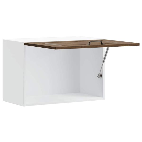 K?chen-H?ngeschrank Kalmar Braun Eichen-Optik Holzwerkstoff