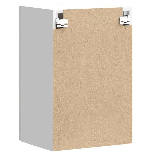 Küchen-Hängeschrank Kalmar Hochglanz-Weiß Holzwerkstoff